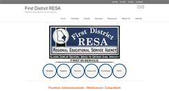 Desktop Screenshot of fdresa.org
