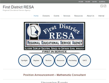 Tablet Screenshot of fdresa.org